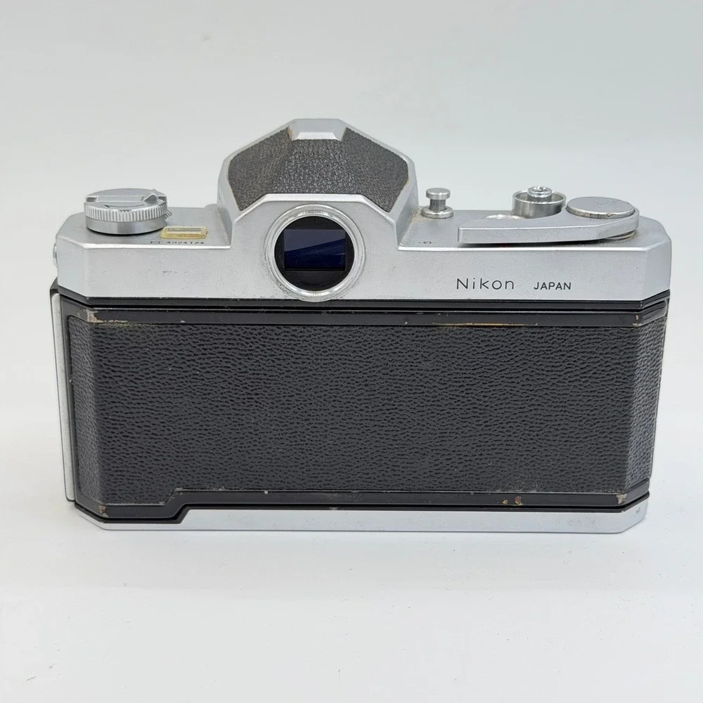 Nikon Nikkormat FTN 35mm SLR Film Camera Body Silver Black FTN 4324124 Japan